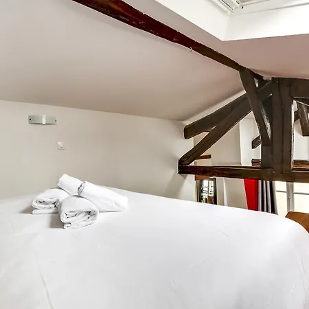 2pers Central Flat Rue De Rivoli * باريس