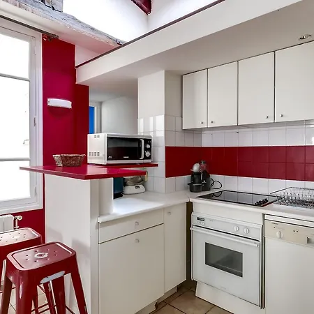 2pers Central Flat Rue De Rivoli * باريس