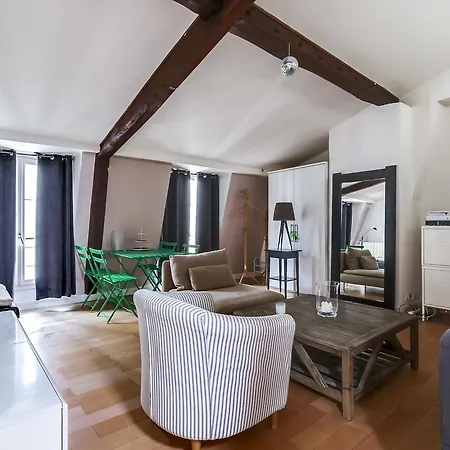 2pers Central Flat Rue De Rivoli *